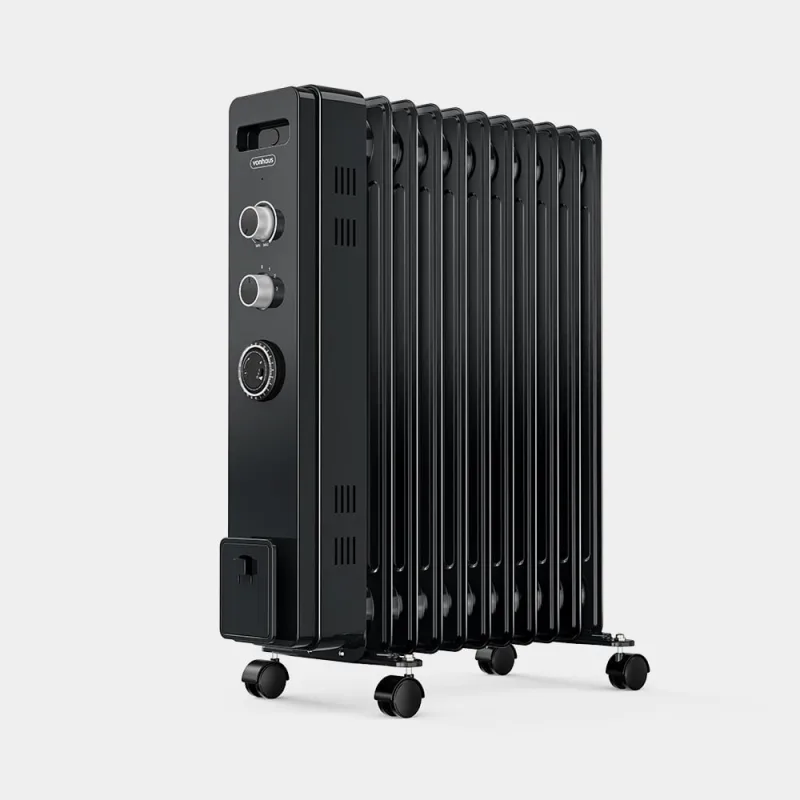 VonHaus 11 Fin Oil Filled Radiator 2500W with Timer